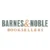 Barnes & Noble Booksellers logo featuring the company name in green and orange text on a white background.