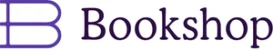 Bookshop logo with a stylized purple "B" and the word "Bookshop" in purple text on a white background.