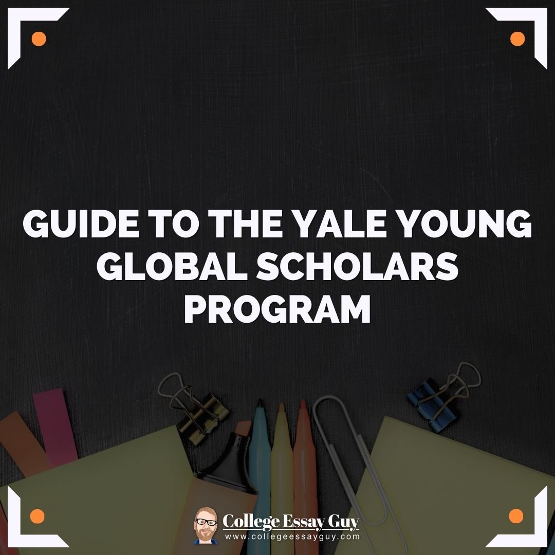 Guide to the Yale Young Global Scholars Program