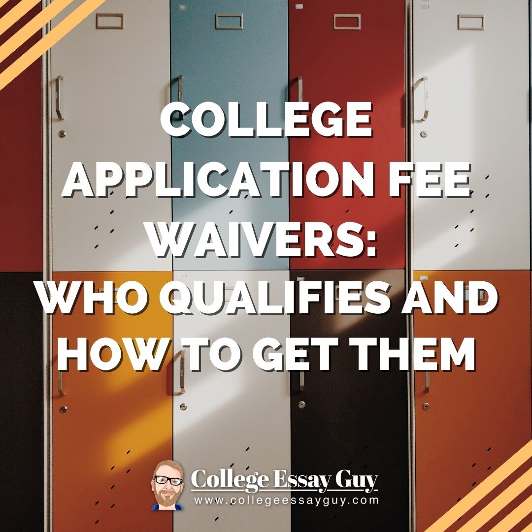 College Application Fee Waivers