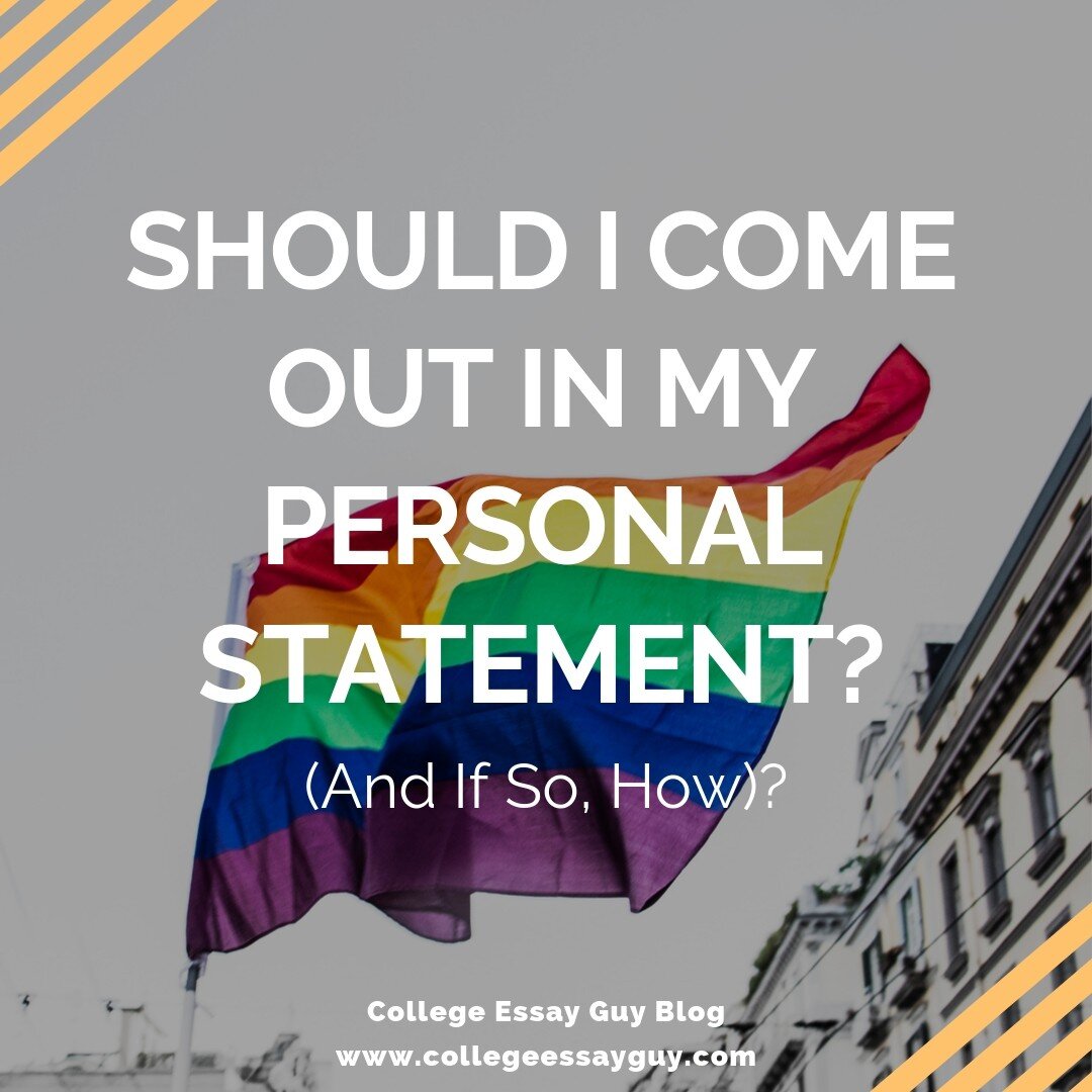Coming out College Essay LGBTQ