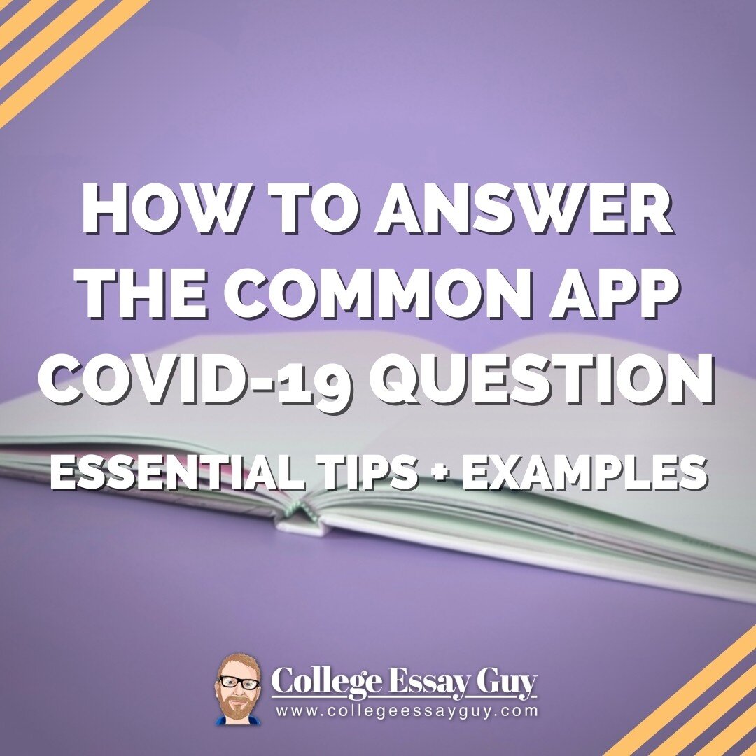 Common App COVID Question