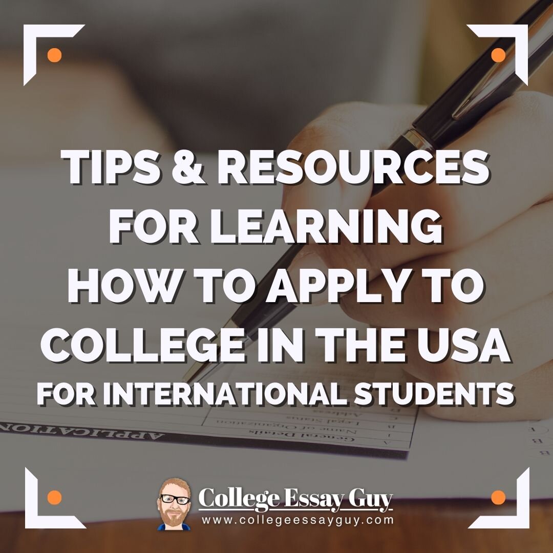 Looking to apply to college in the USA as an international student? Make sure to check out our essential financial aid and testing tips and resources.
