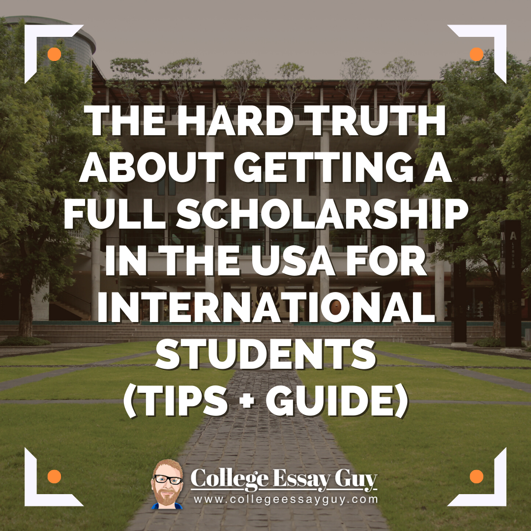 This guide describes how likely international students are to receive a full scholarship to universities in the United States.
