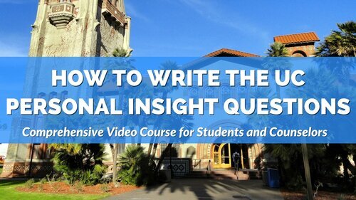 uc personal insight questions