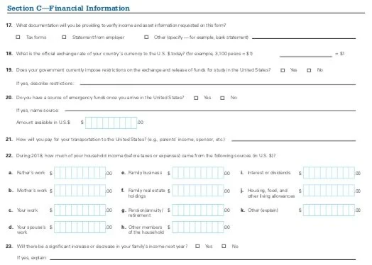 ISFAA - Section C - Financial Information