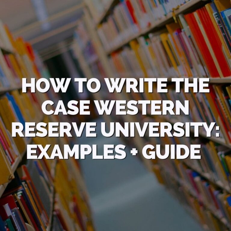 How to Write the University of Washington Supplemental Essays: Examples ...